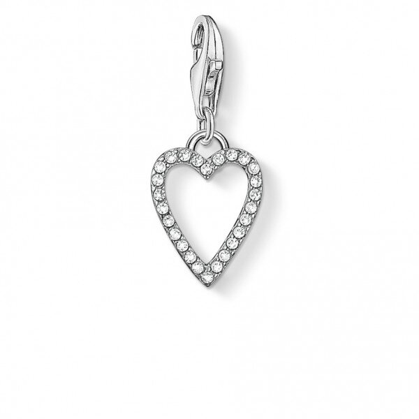 Thomas Sabo Anhänger Charm-Club Herz 1761-051-14 Thomas, Sabo, Anhänger, Charm-Club, Herz, 1761-051-14, Zubehor, Diamant, Edelstein, Schmuck, Halskette