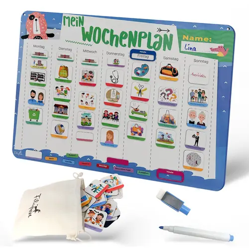 Filapen Wochenplaner Magnettafel
