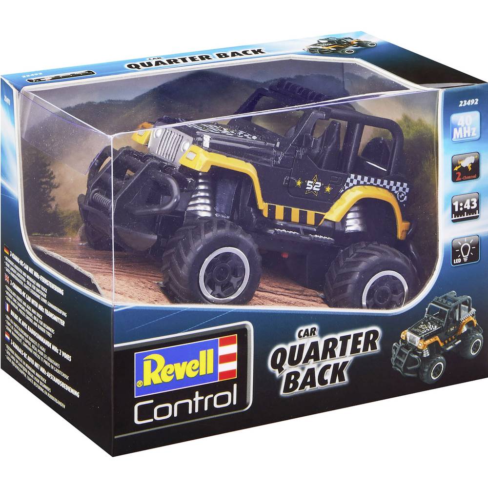 Revell 23492 RC Car Jeep Wrangler "Quarter Back" Revell Control Ferngesteuertes Auto