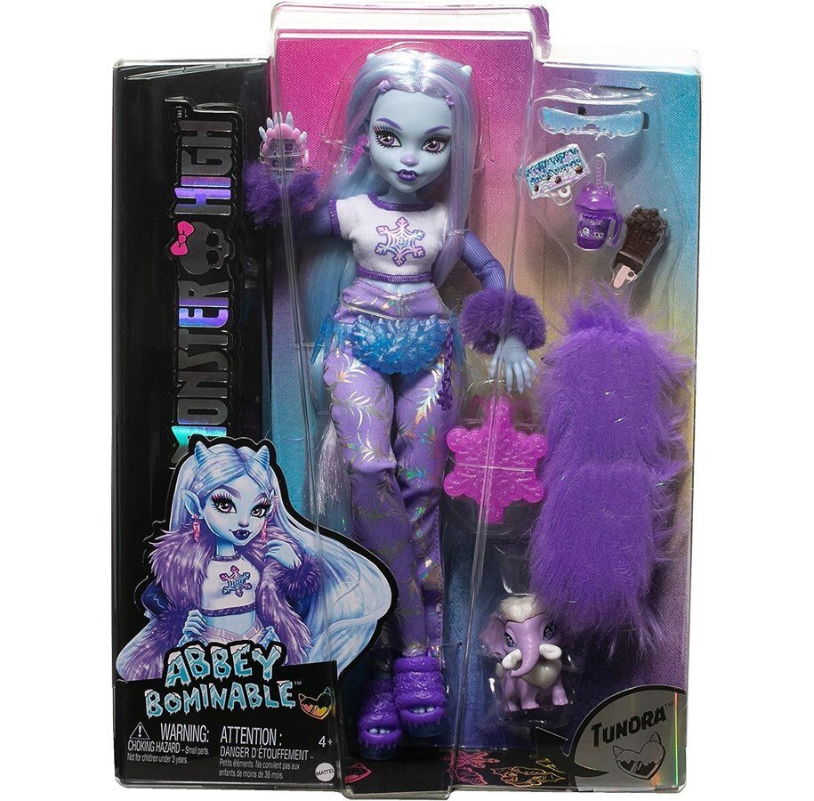 Monster High Abbey Bominable Puppe Person, Puppe, Spielzeug, Gesicht, Kopf