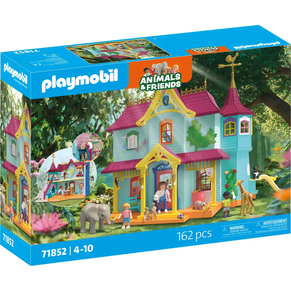 PLAYMOBIL 71852 Kunterbunte Tiervilla