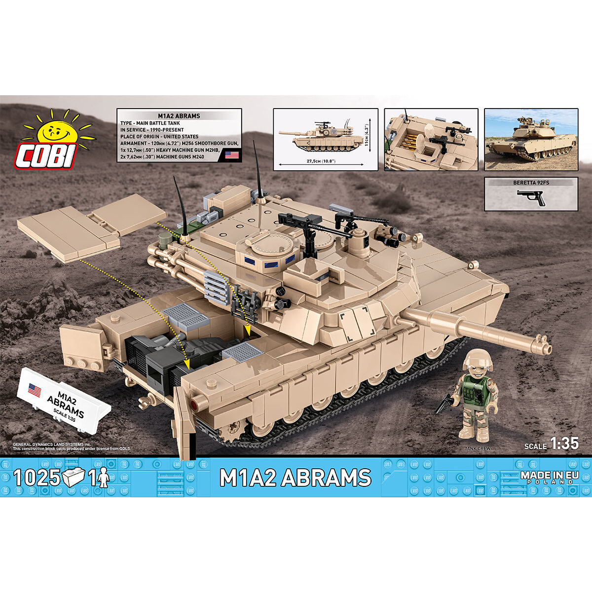 COBI 2632 - M1A2 ABRAMS US - Bild 4