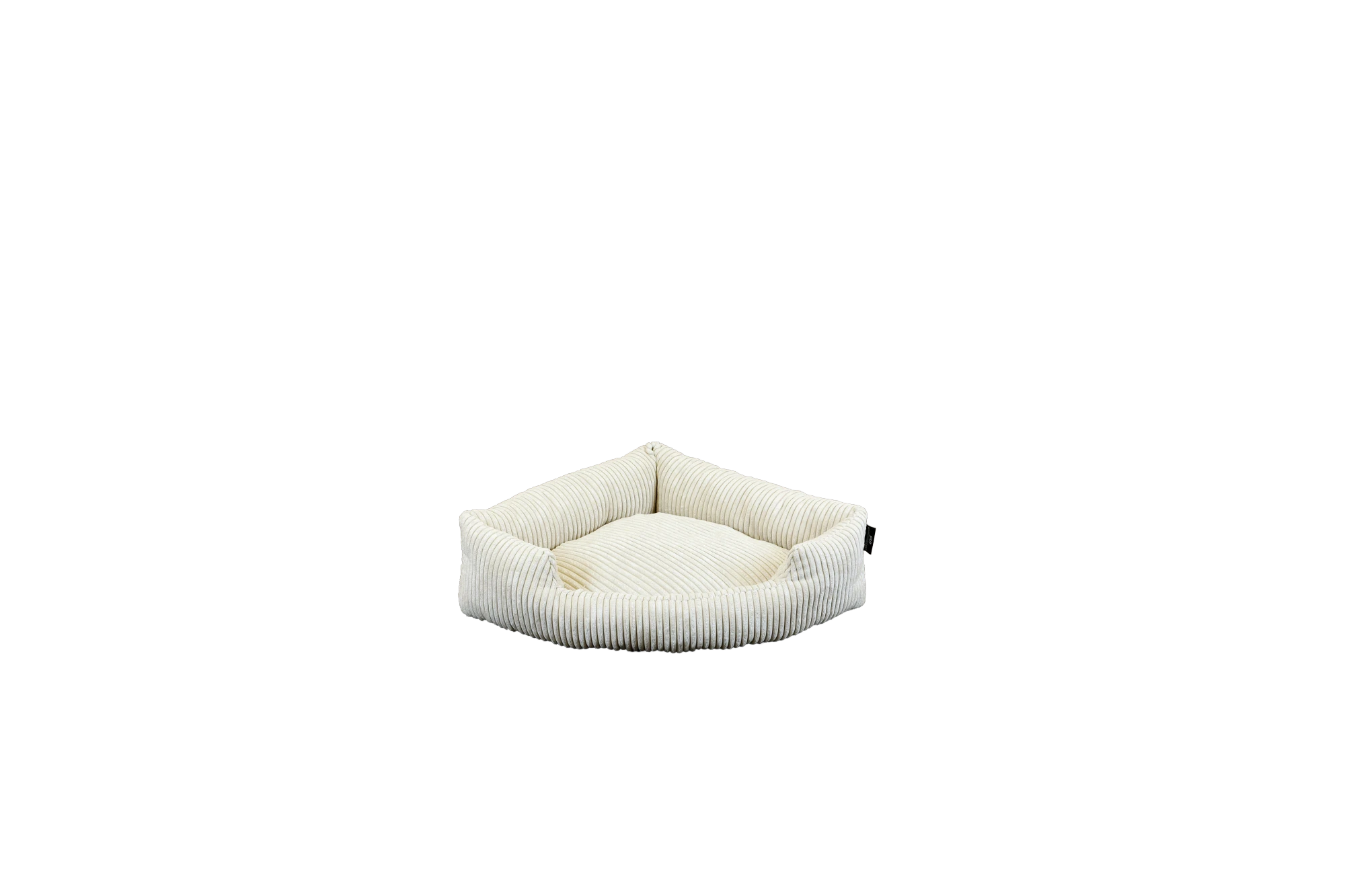 Rohrschneider RS 22334 Eck-Kuschelsofa Tabby Cord – Sofa mit Wendekissen GR.1 Beige