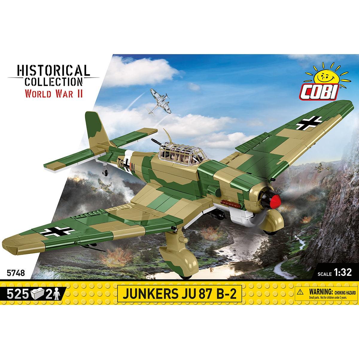 COBI 5748 - Junkers JU 87 B-2 SCALE 1:32 - Bild 3