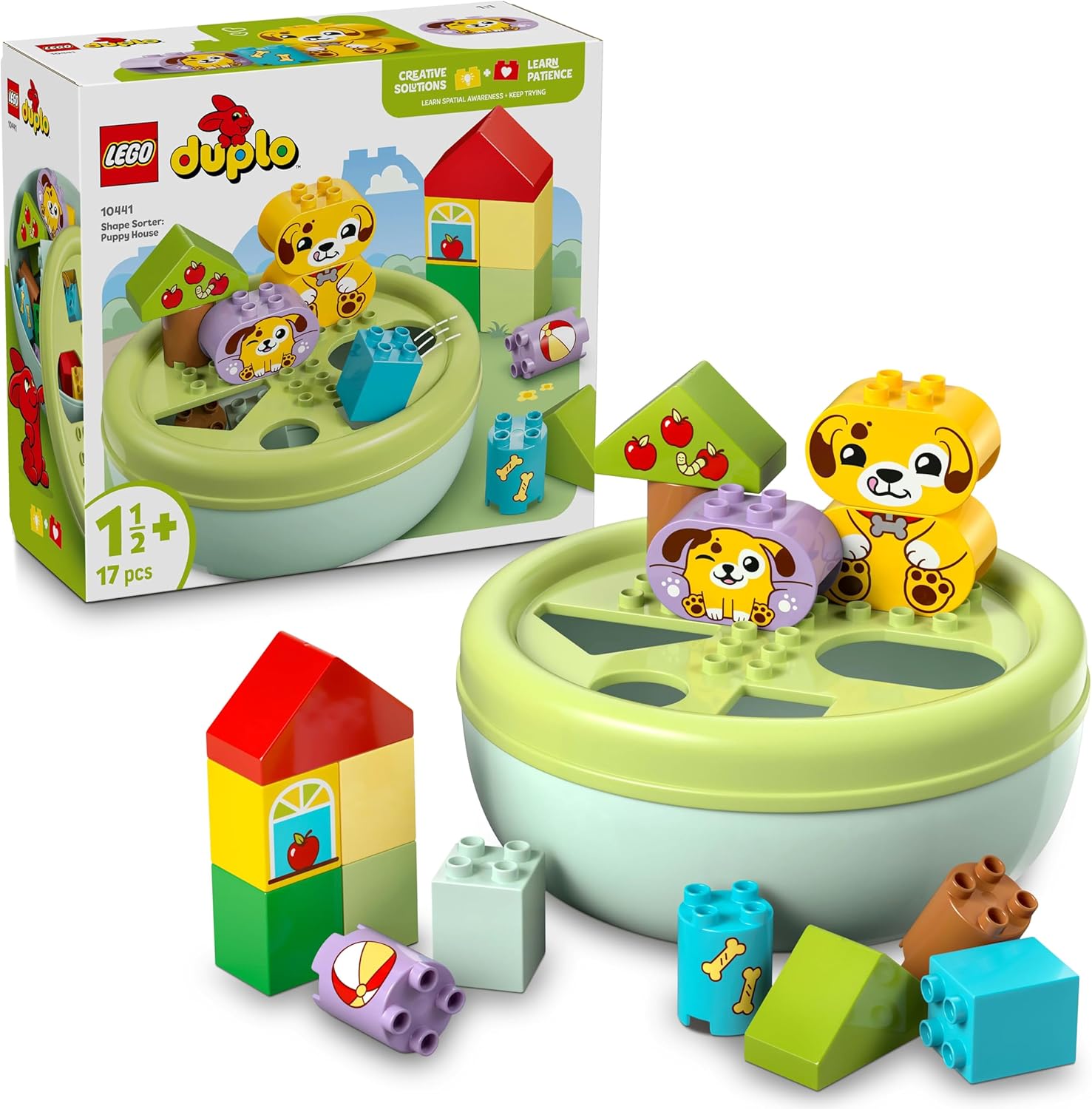 LEGO® DUPLO 10441 Formsortierer: Welpenhaus