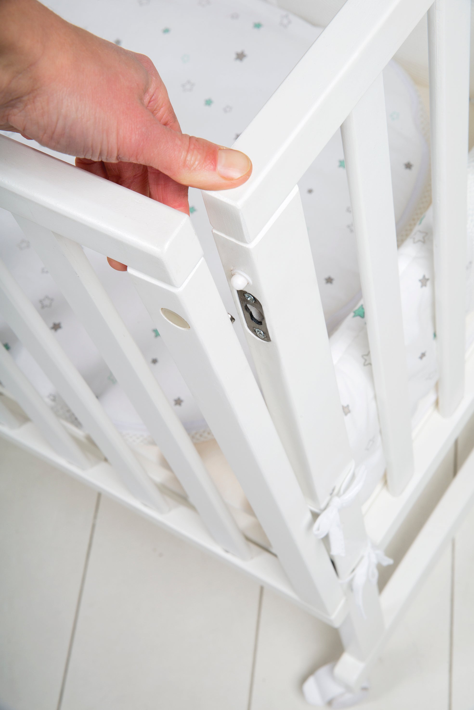 Roba 8960WE50V209 Stubenbett 3in1 Sternenzauber weiß – Stubenbetten - Produktbild 8