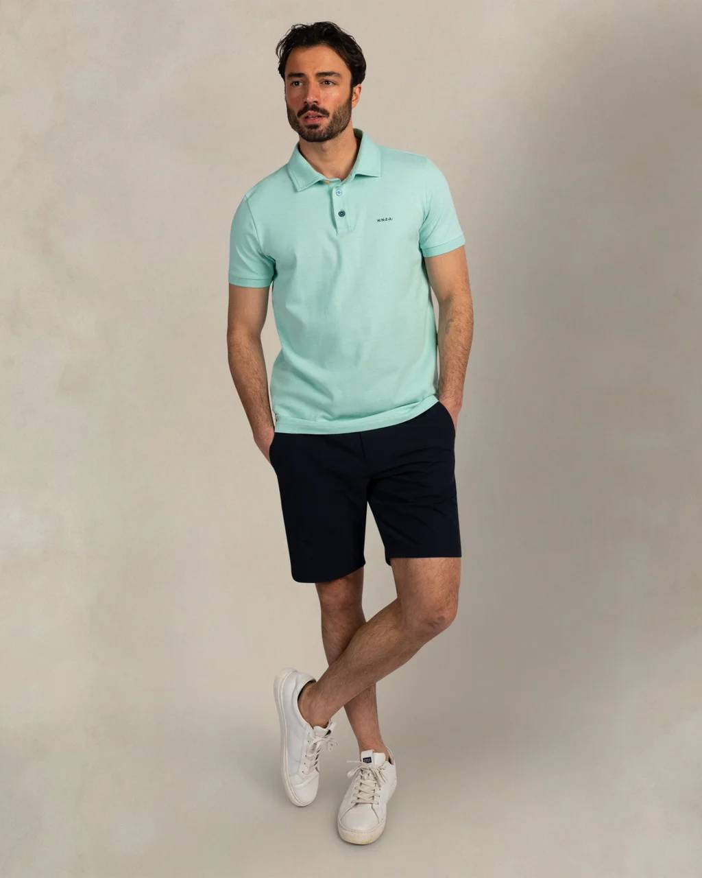 NZA 26CN150PM/XL Poloshirt - Türkis - XL