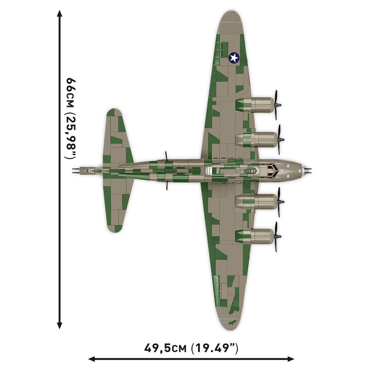 COBI 5749 - BOEING B-17F FLYING Fortress Memphis - Bild 12