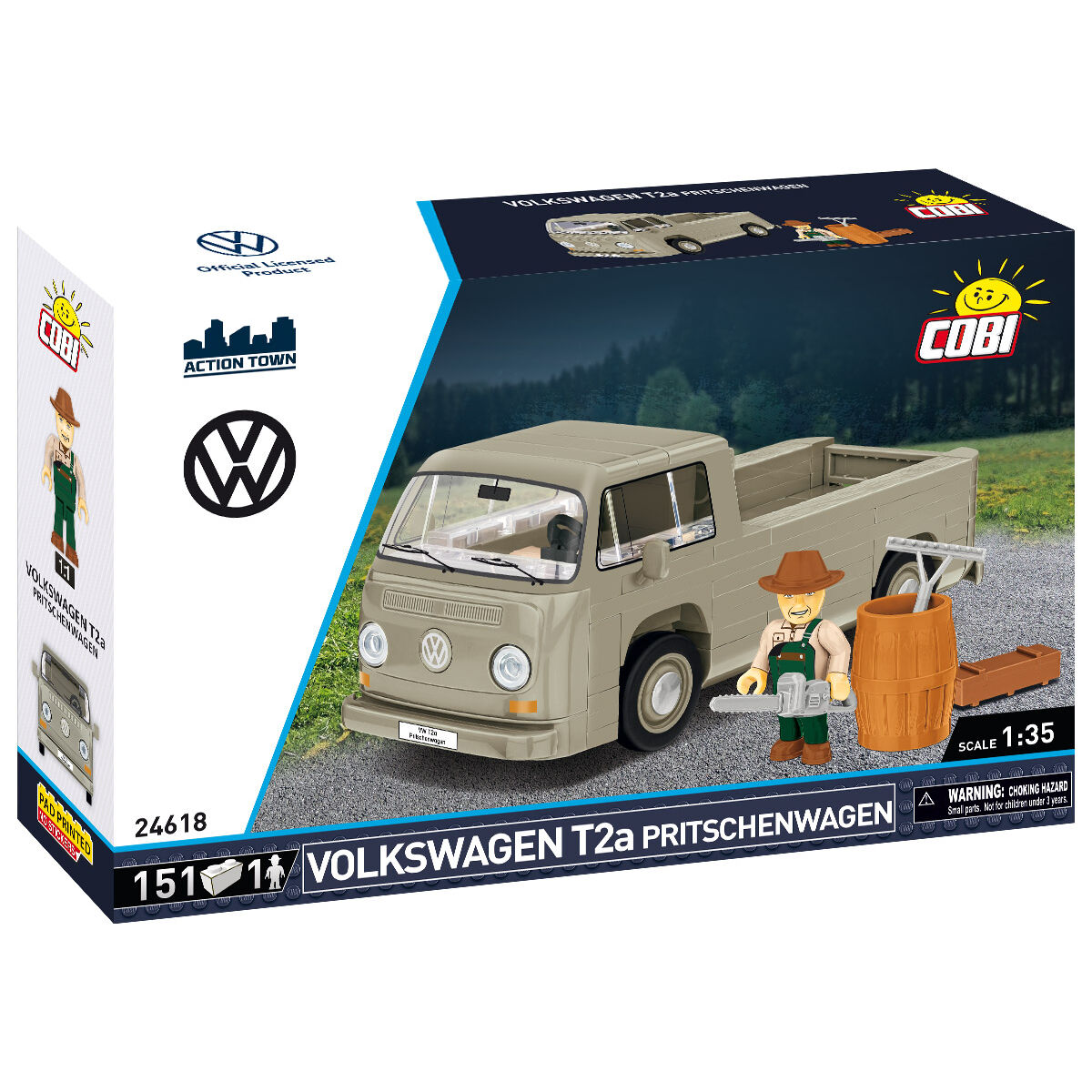 COBI 24618 - VW T2A Pritschenwagen SCALE 1:35
