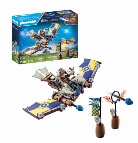 PLAYMOBIL, 71211, Novelmore, Darios, Fluggleiter