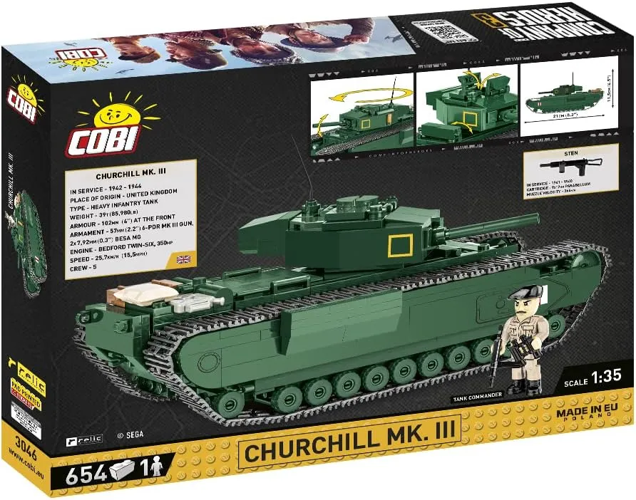 Cobi 3046 Churchill Mk. III