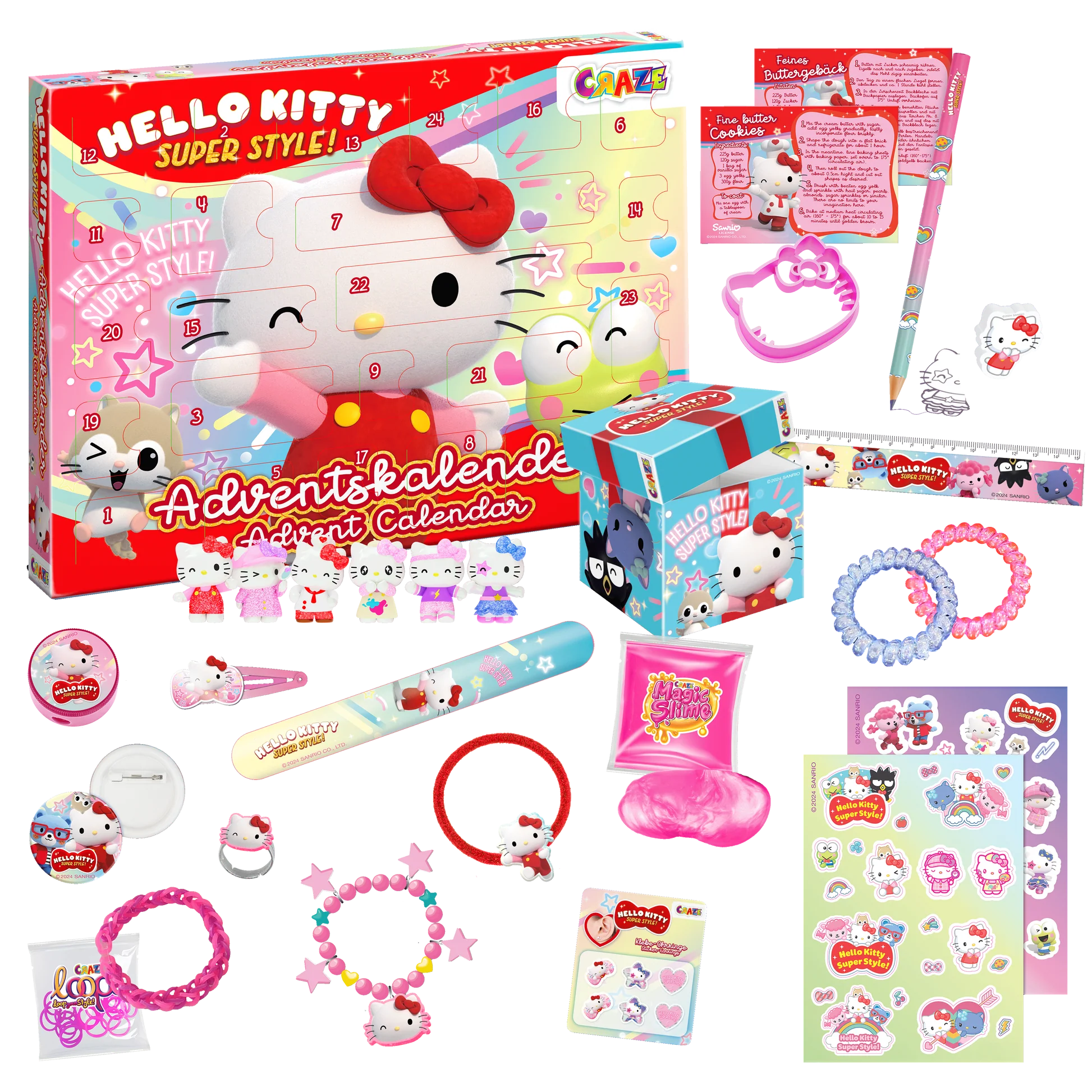 Adventskalender, Hello, Kitty, 2025 Adventskalender Hello Kitty 2025