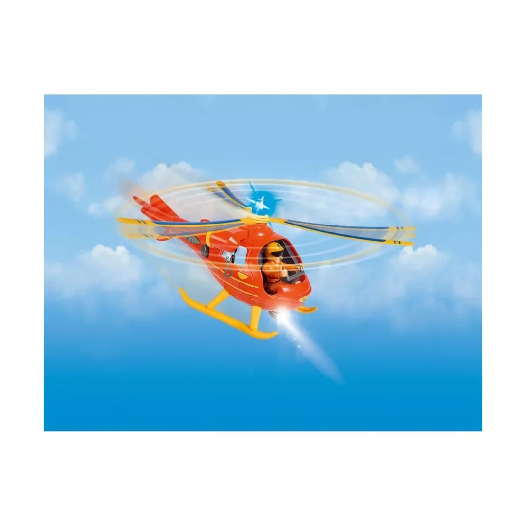 Fireman Sam Hubschrauber Wallaby Mit Figur Fireman Sam Hubschrauber Wallaby Mit Figur