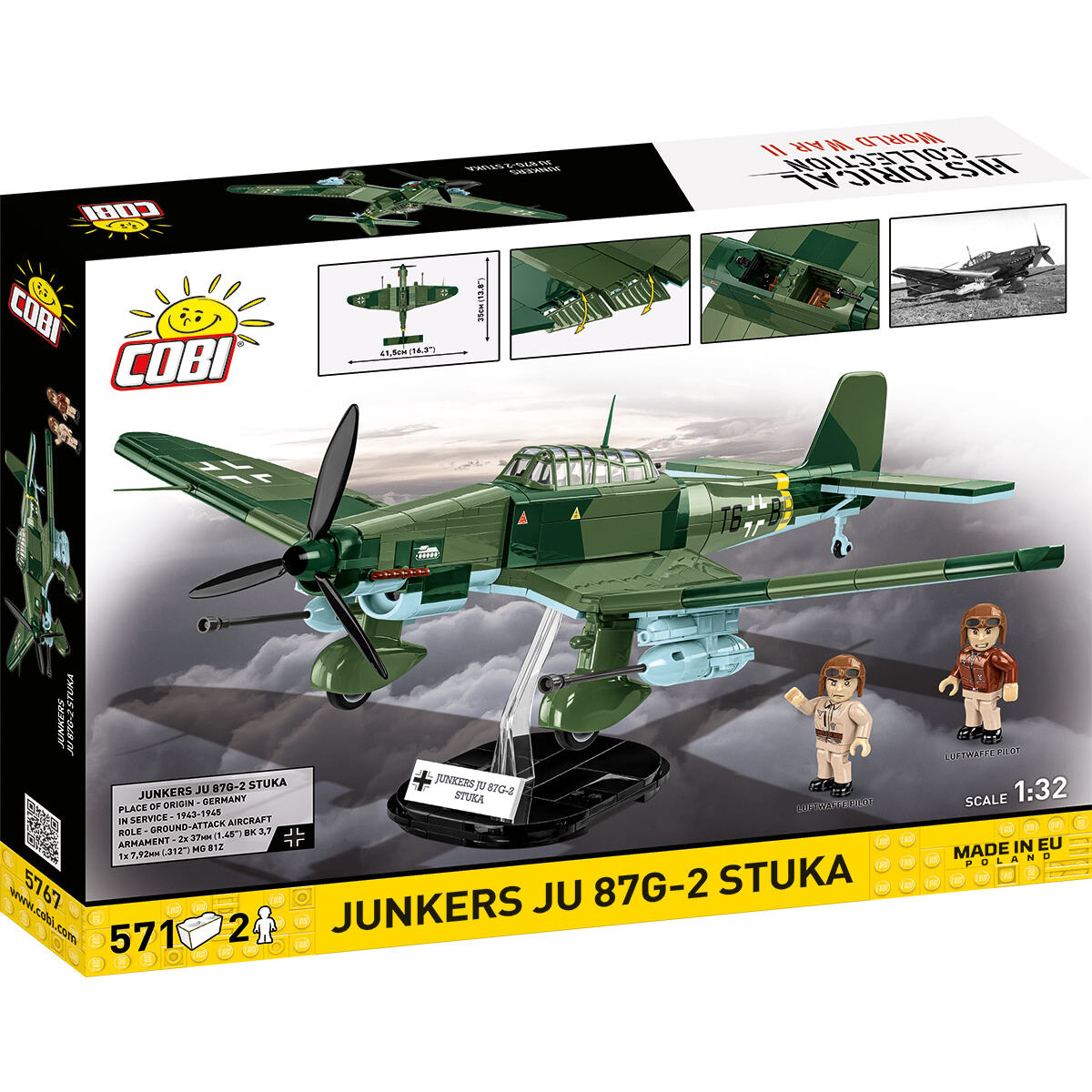 COBI 5767 - Junkers JU 87G-2 STUKA - Bild 2