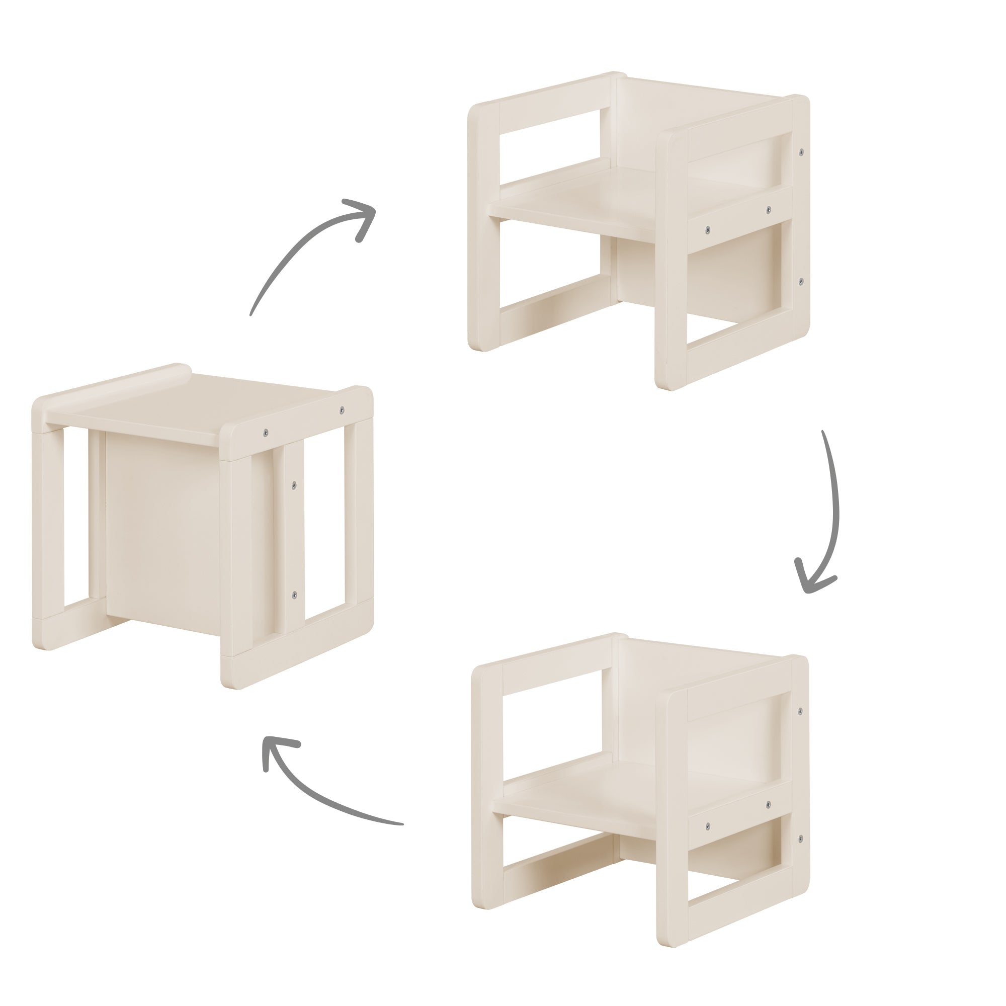 Roba 450004CM Kindersitzgruppe 3in1 Cashmere – Spielmöbel - Produktbild 8