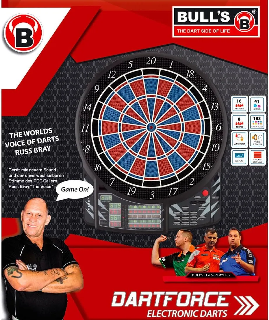 BULL'S Dartforce RB Sound Elektronik Dartboard