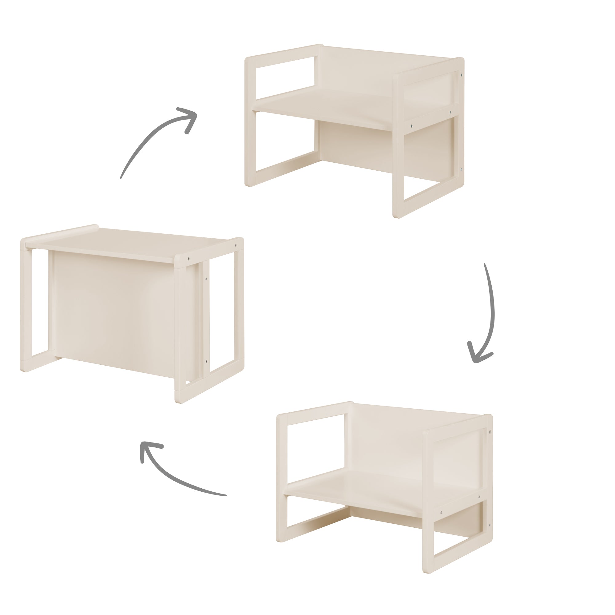 Roba 450004CM Kindersitzgruppe 3in1 Cashmere – Spielmöbel - Produktbild 12