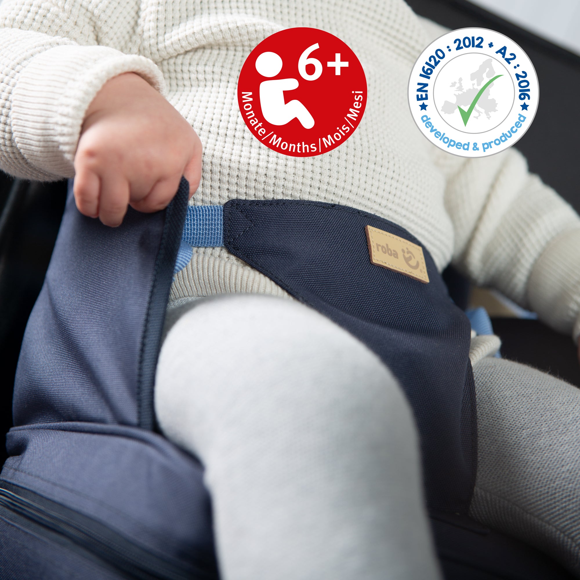 Roba 1949N Boostersitz dunkel blau – Boostersitze - Produktbild 4