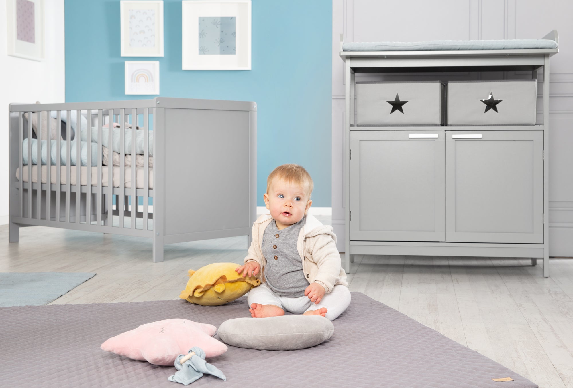 Roba 1017040 Kinderzimmerset Hamburg taupe – Kinderzimmer Set - Produktbild 6