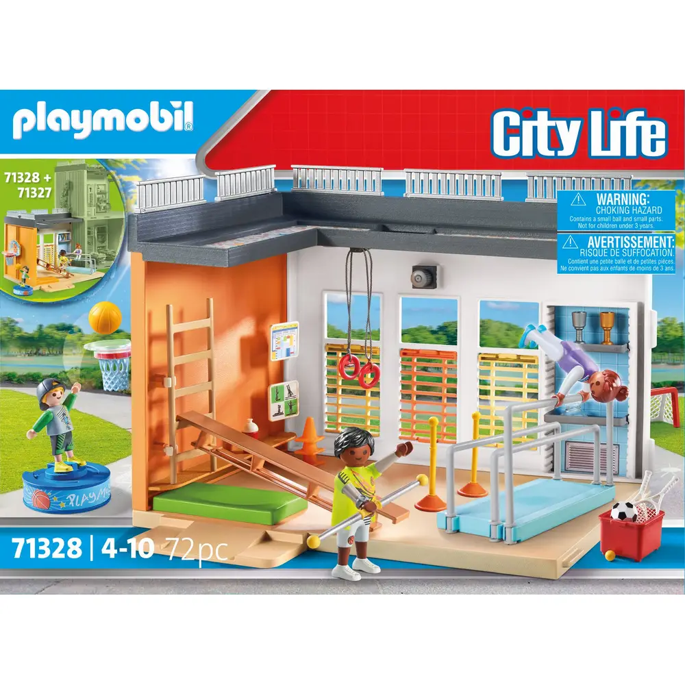 PLAYMOBIL 71328 City Life - Anbau Turnhalle