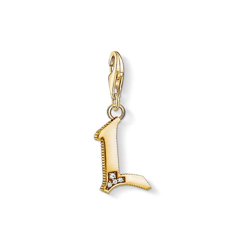 Thomas Sabo Anhänger Charm-Club Buchstabe L 1618-414-39 Gold Thomas Sabo Anhänger Charm-Club Buchstabe L 1618-414-39 Gold