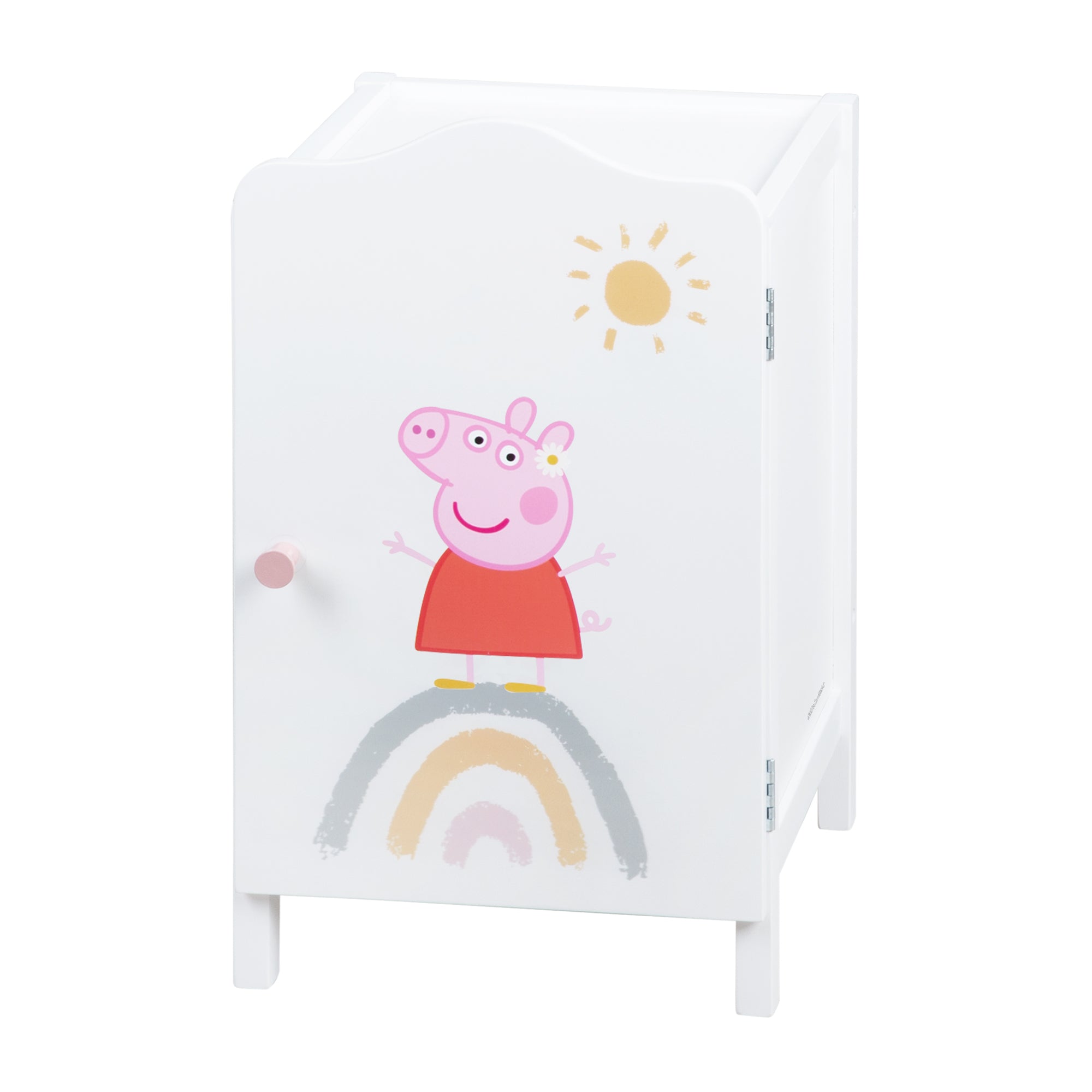 Roba 490030PP1 Puppenkleiderschrank Peppa Pig weiß – Puppenmöbel & Häuser - Produktbild 6