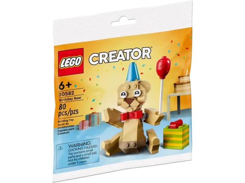 LEGO® Creator Der Geburtstagsbär Polybag Neu & OVP 30582