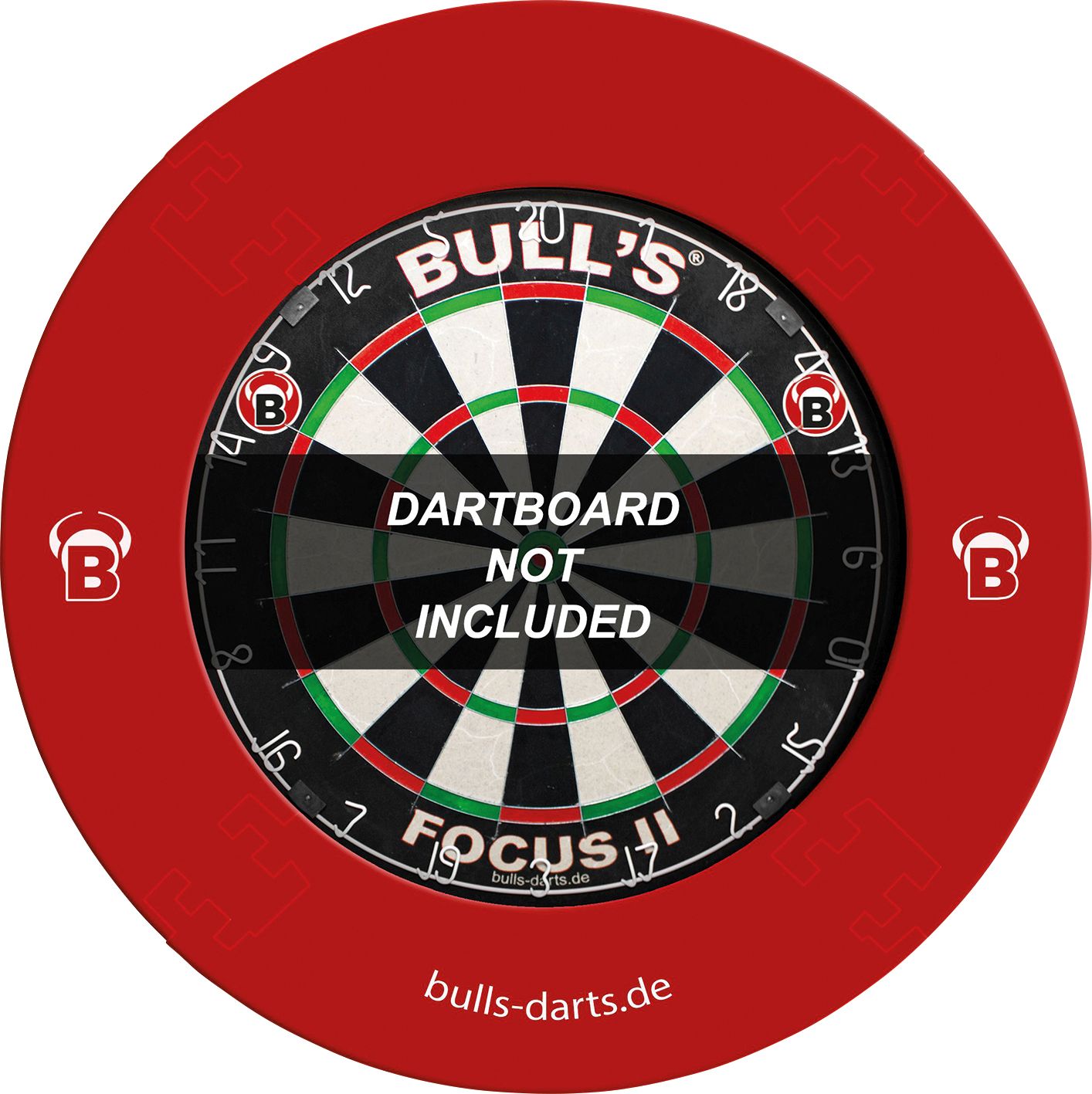 BULL'S Quarterback Surround rot Spiel, Dartpfeile, Spiel, Dartpfeile, Spiel, Dartpfeile