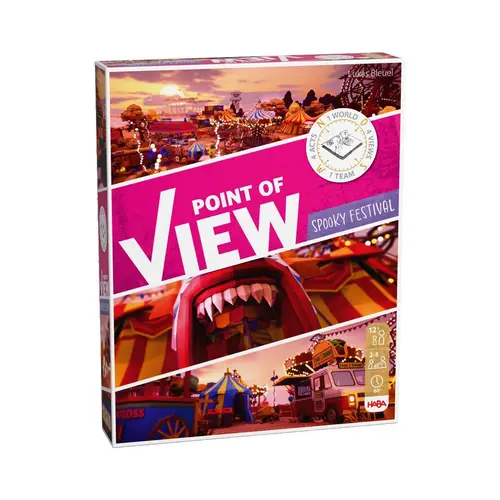 HABA Point of View: Spooky Festival - Kooperatives Rätselspiel für 2–8 Spieler ab 12 Jahren