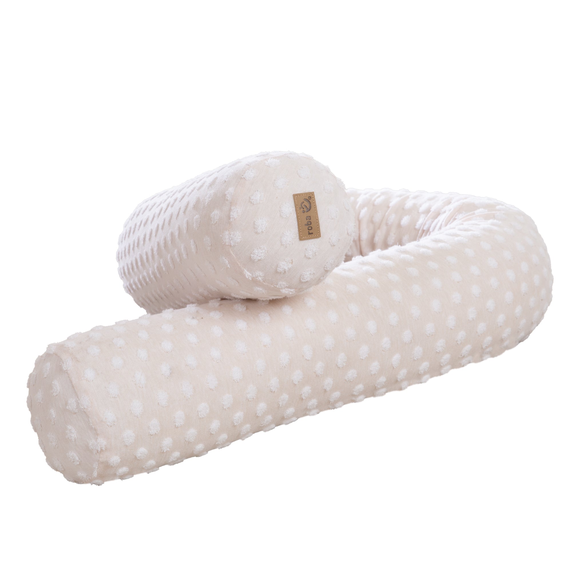 Roba 284100G284 Bettschlange frosty almond beige – Babynester - beige - Babynester - Produktbild 1