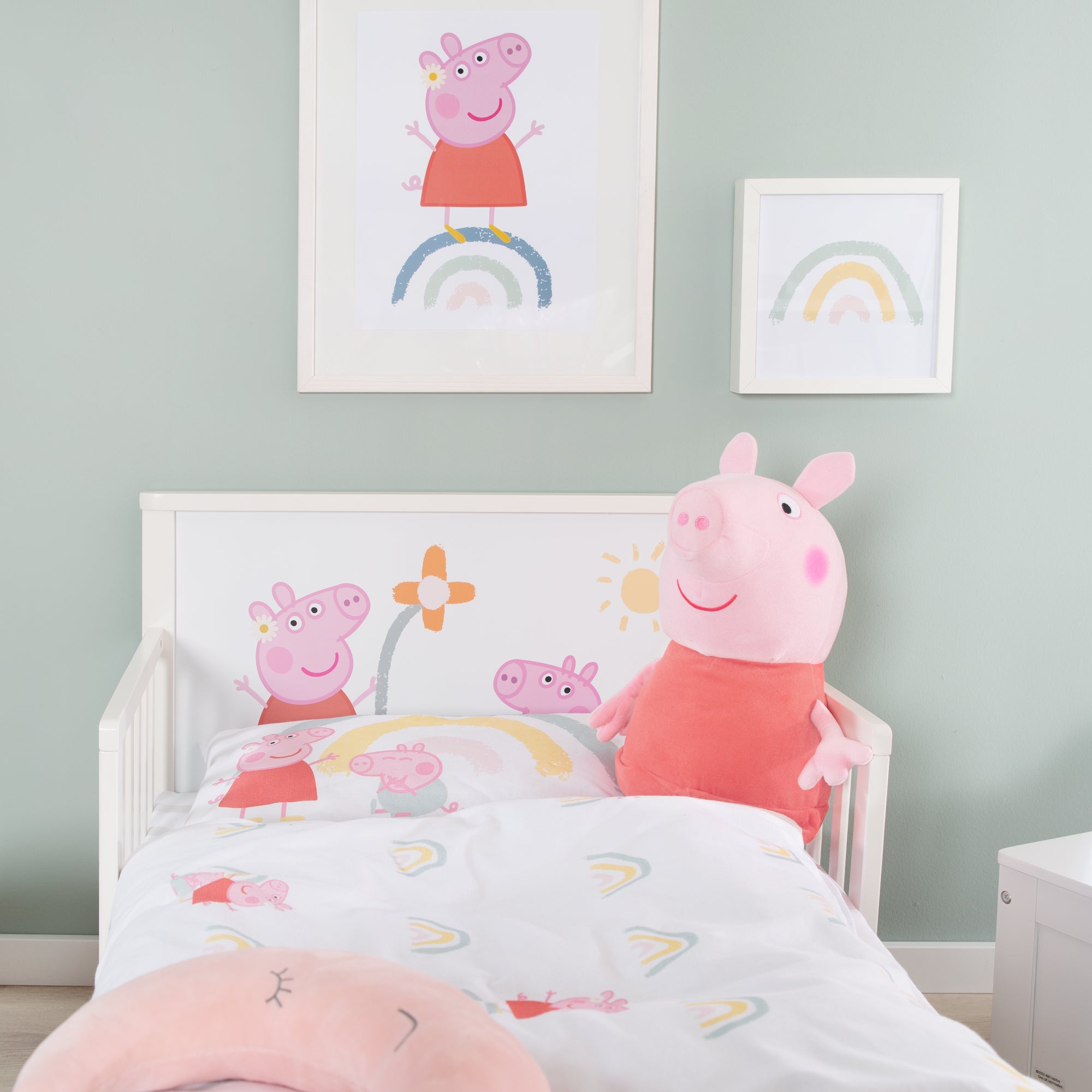 Roba 1491PP1 Bettwäsche 2-tlg Peppa Pig weiß – Bettwäschen - Produktbild 7