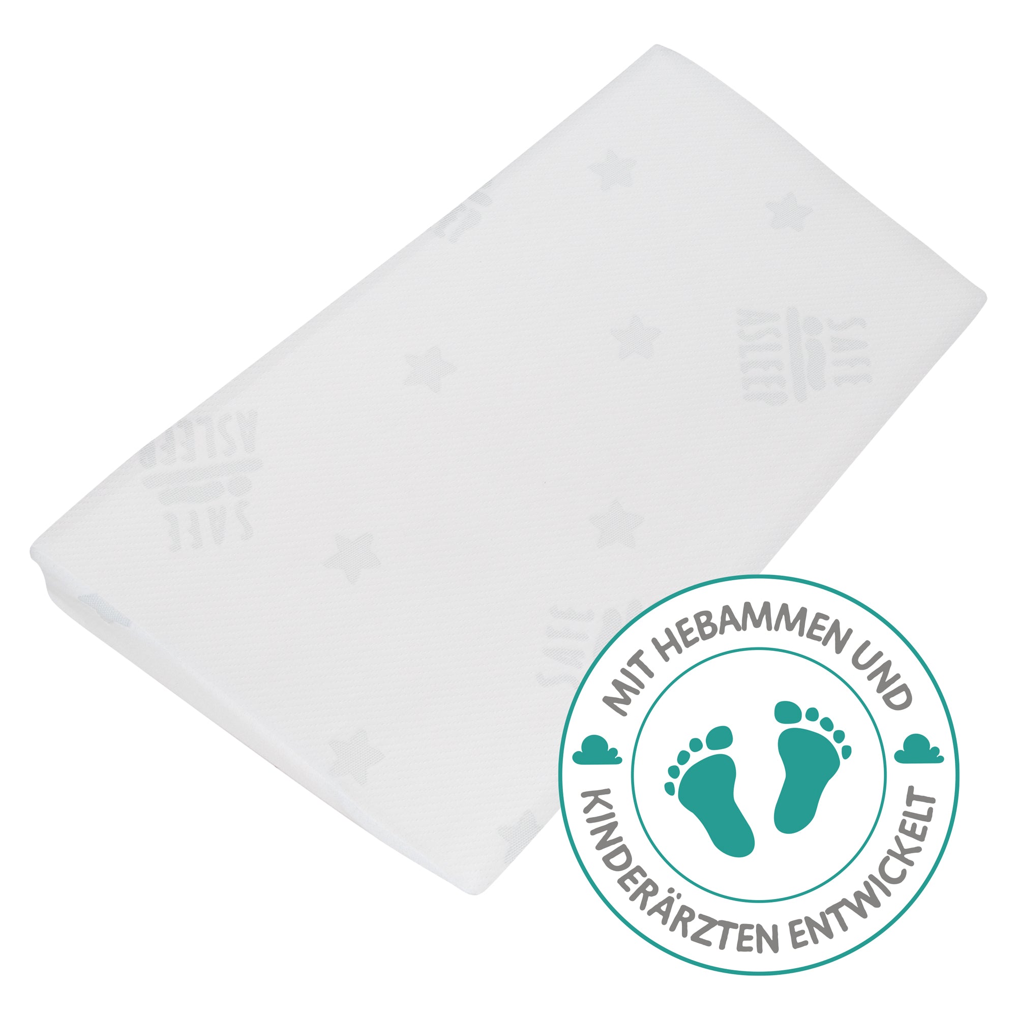 Roba 204045 Keilkissen weiß – Bettenzubehör - weiß - Bettenzubehör - Produktbild 1