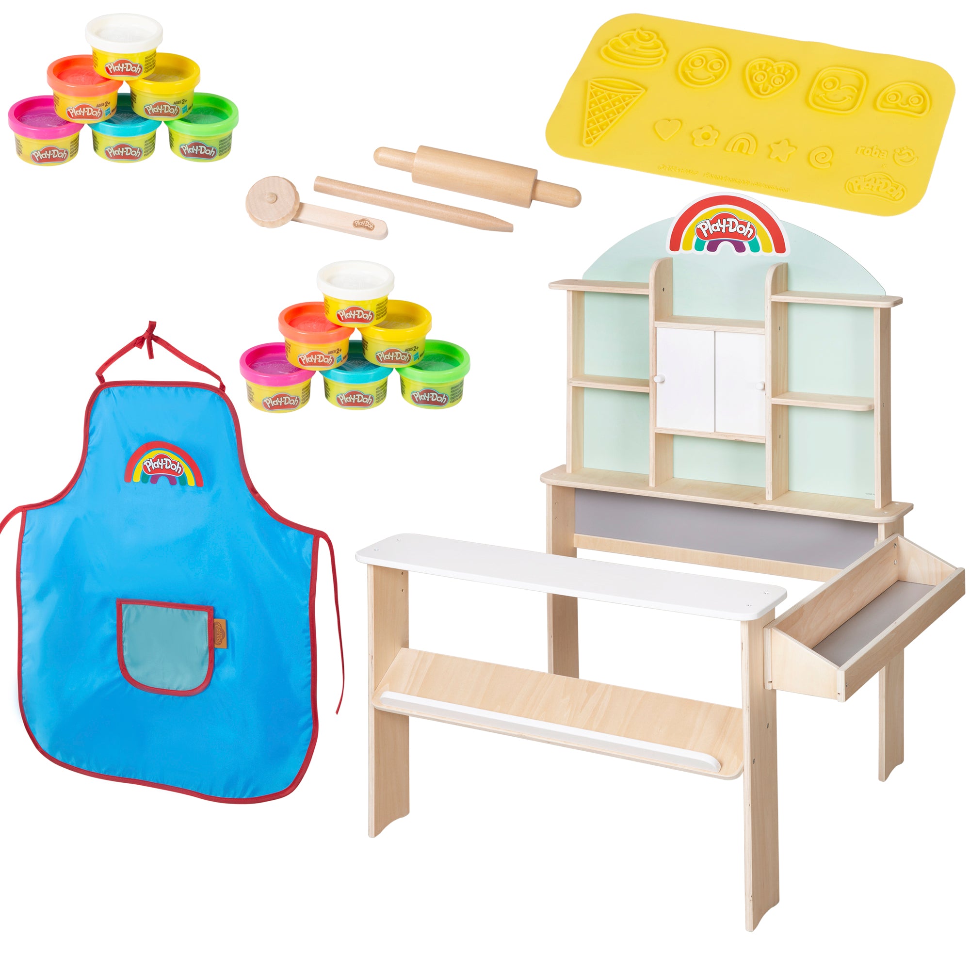 Roba 480022PD1 Kaufladen roba x Play-Doh bunt – Rollenspiel - bunt - Rollenspiel - Produktbild 1