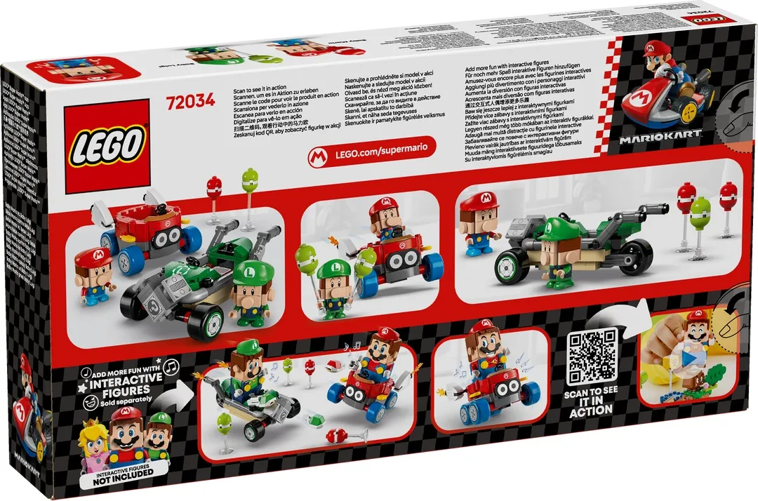 LEGO® Super Mario™ 72034 Baby Mario vs. Baby Luigi