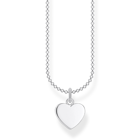 Thomas, Sabo, Kette, Herz, Silber, Länge, 45, Cm, Ke2048-001-21, Zubehor, Schmuck, Halskette, Anhänger