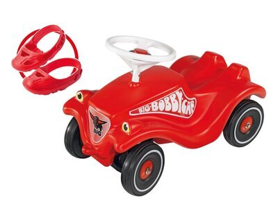 BIG_800056106_Big-Bobby-Car_+_Whisp-Wheels_+_Shoe-Care, Pedal, Rasenmäher, Pflanze, Werkzeug, Spielzeug
