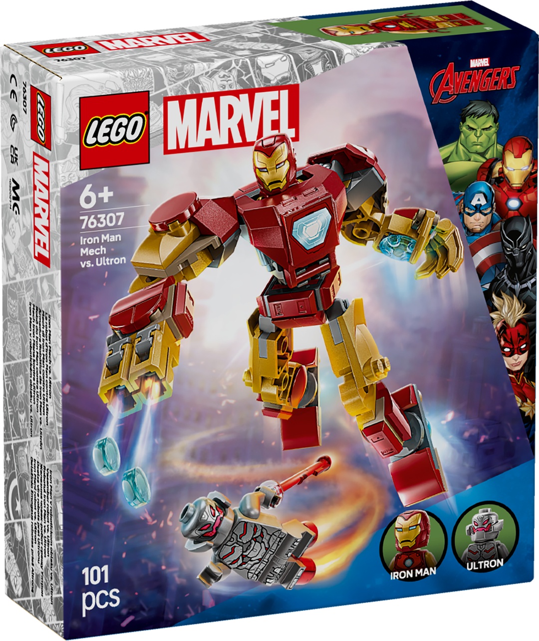 LEGO® MARVEL Super Heroes™ 76307 Iron Man Mech vs. Ultron