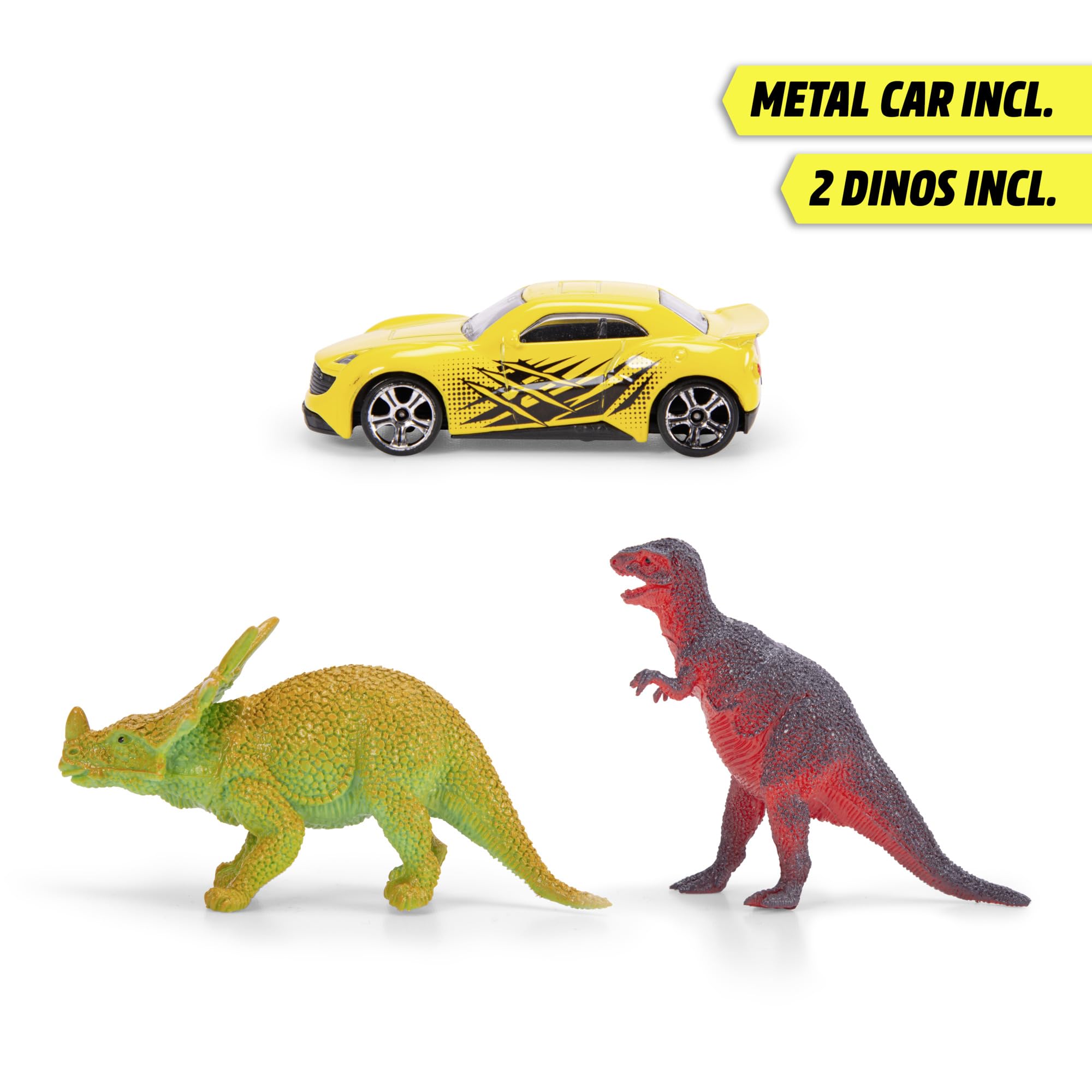 Dickie Skull Vulcano Track Set – Abenteuer-Rennbahn mit Licht. Sound & Dino-Zubehör 203336000