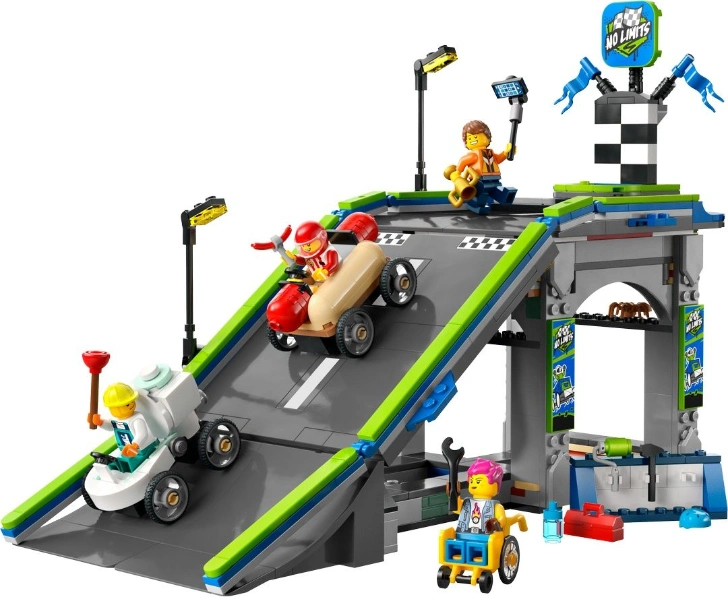 LEGO® City 60460 Keine Limits: Seifenkistenrennen mit Rampe