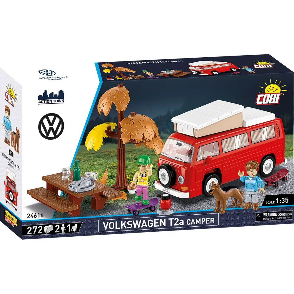 COBI VOLKSWAGEN T2a Campingwagen Scale 1:35