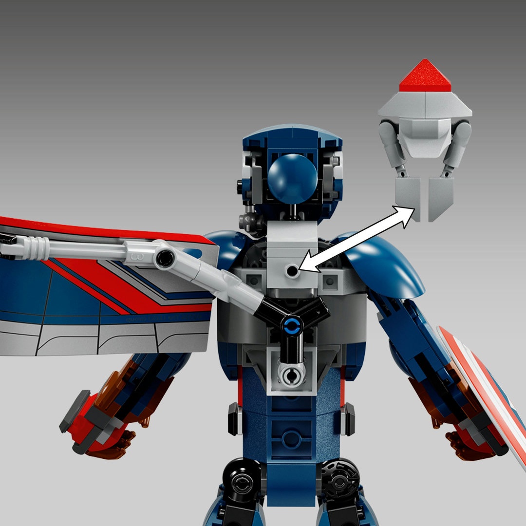 LEGO® MARVEL Super Heroes™ 76296 New Captain America Baufigur
