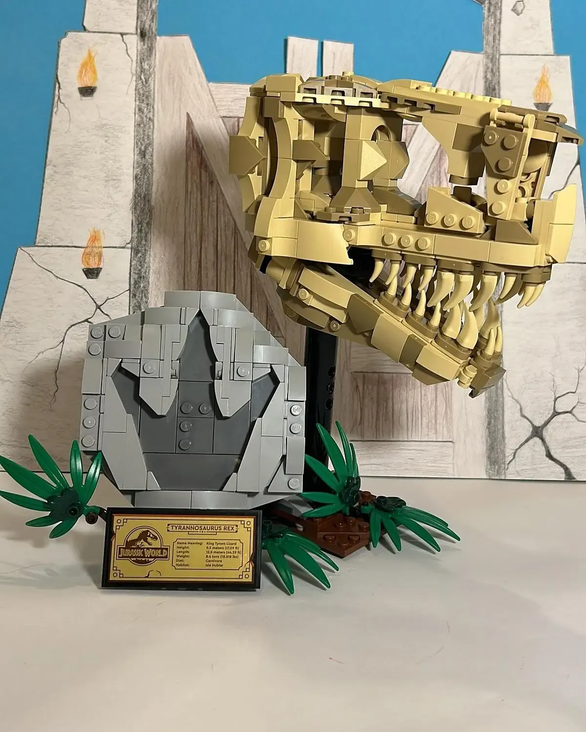LEGO® Jurassic World™ Dinosaurier-Fossilien: T.-Rex-Kopf 76964