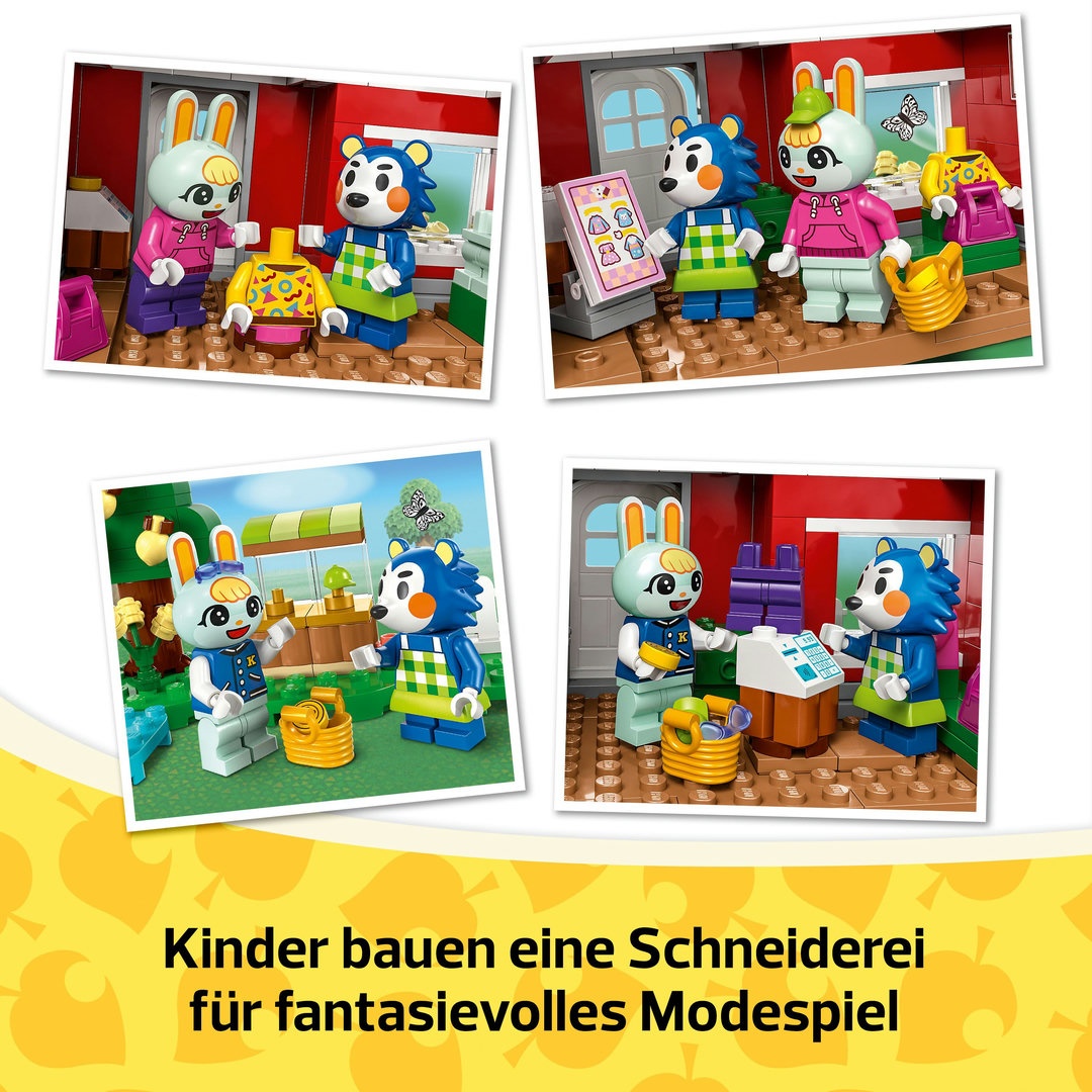 LEGO® Animal Crossing™ 77055 Die Schneiderei der Schneiderschwestern