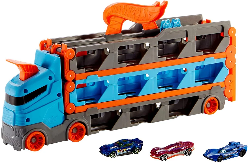 Hot Wheels 2-in-1 Rennbahn Transporter GVG37 Hot Wheels 2-in-1 Rennbahn Transporter GVG37