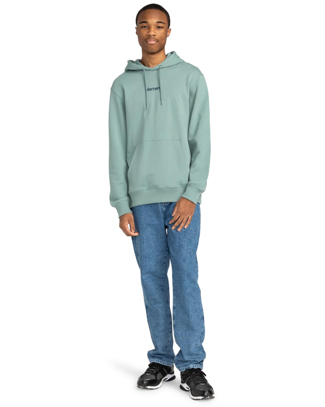 Element Simple Logo – Kapuzenpullover für Männer, Blau, Grün GR. L