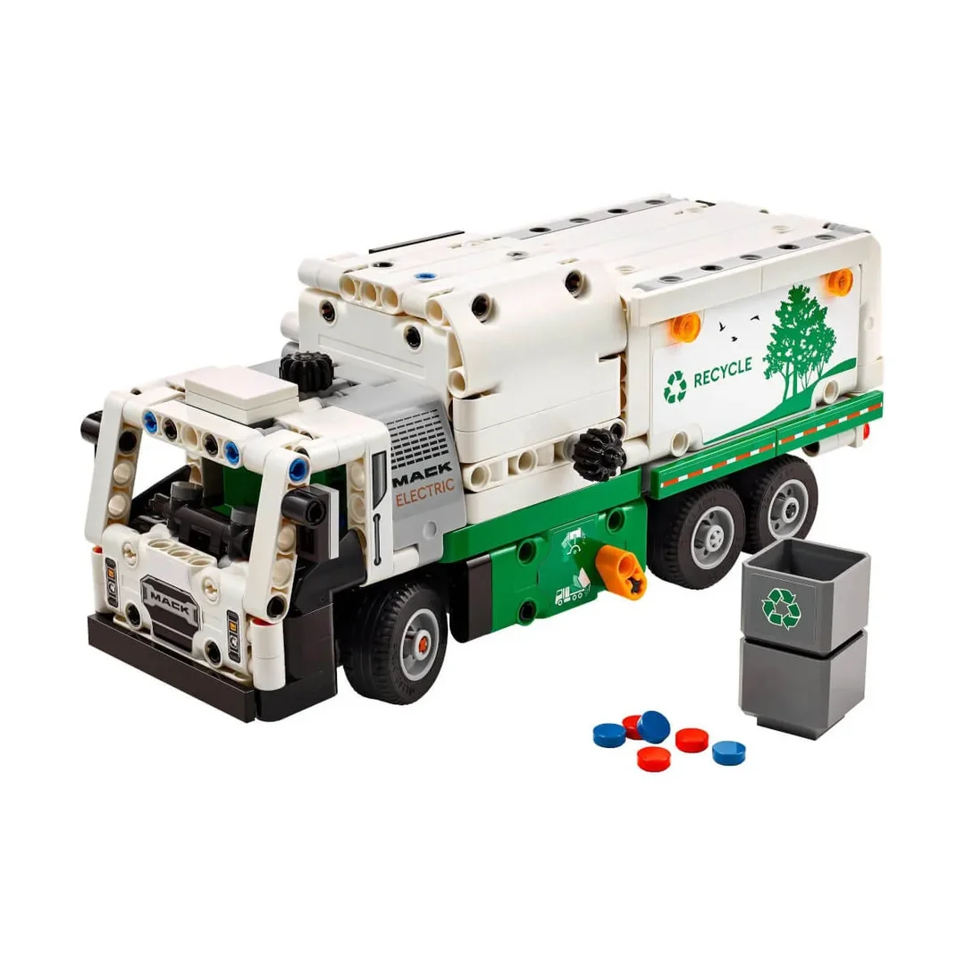 LEGO® Technic™ Mack® Lr Electric Müllwagen 42167