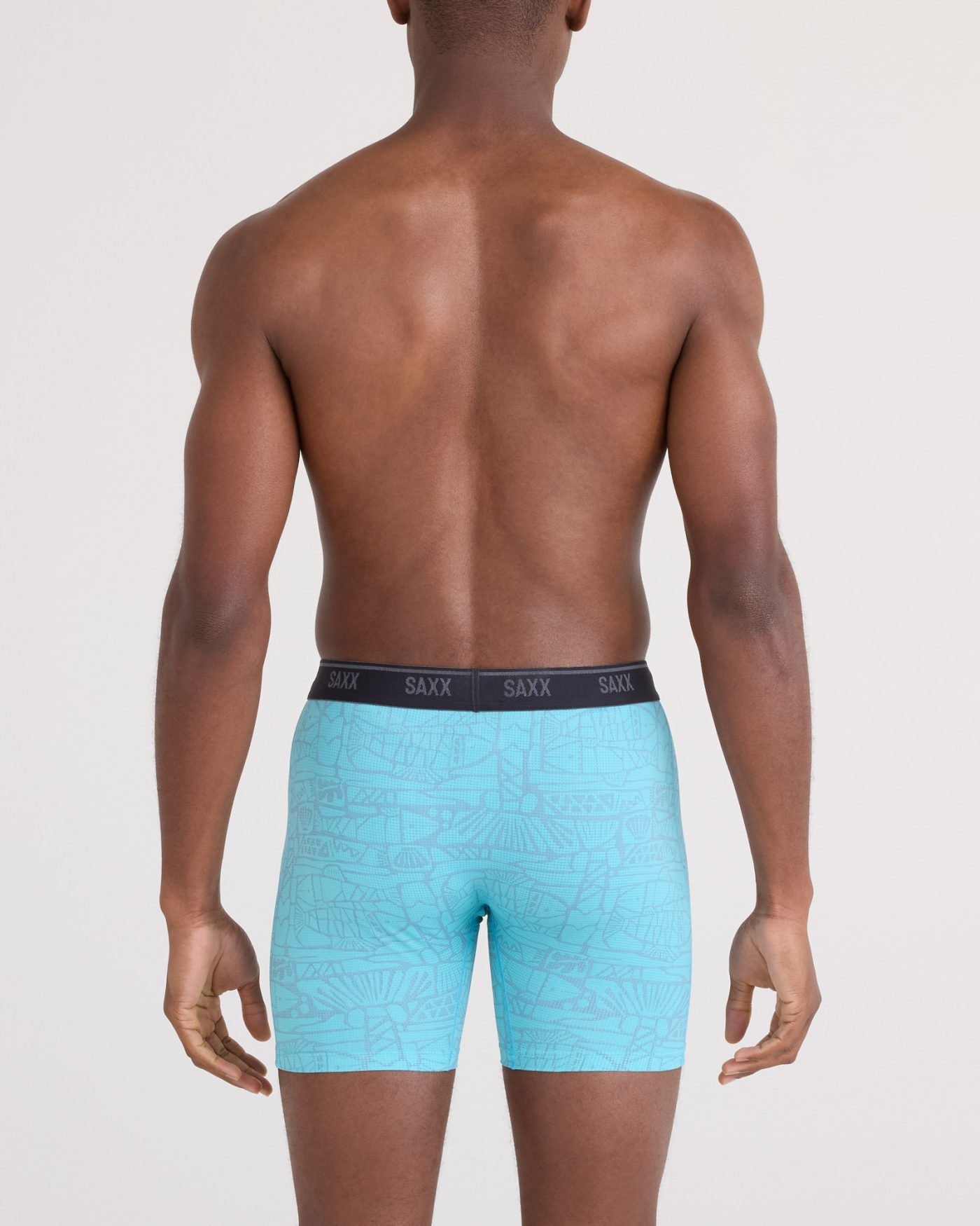 SAXX Boxershort Quest Quick-Dry Mesh - Hellblau - Bild 2