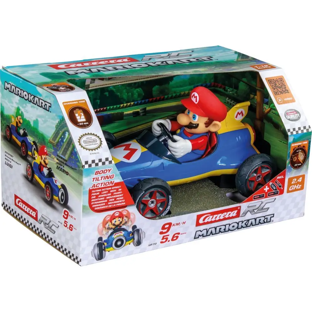 Carrera Mario Kart ™ Mach 8, Mario RC 2,4 GHz 370181066 Carrera Mario Kart ™ Mach 8, Mario RC 2,4 GHz 370181066