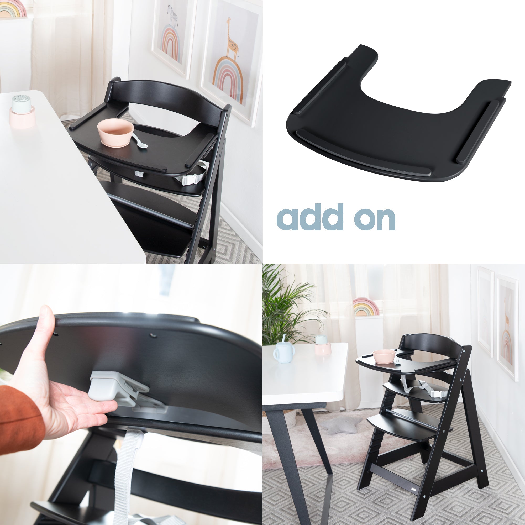 Roba 7562SN Treppenhochstuhl schwarz - Produktbild 12