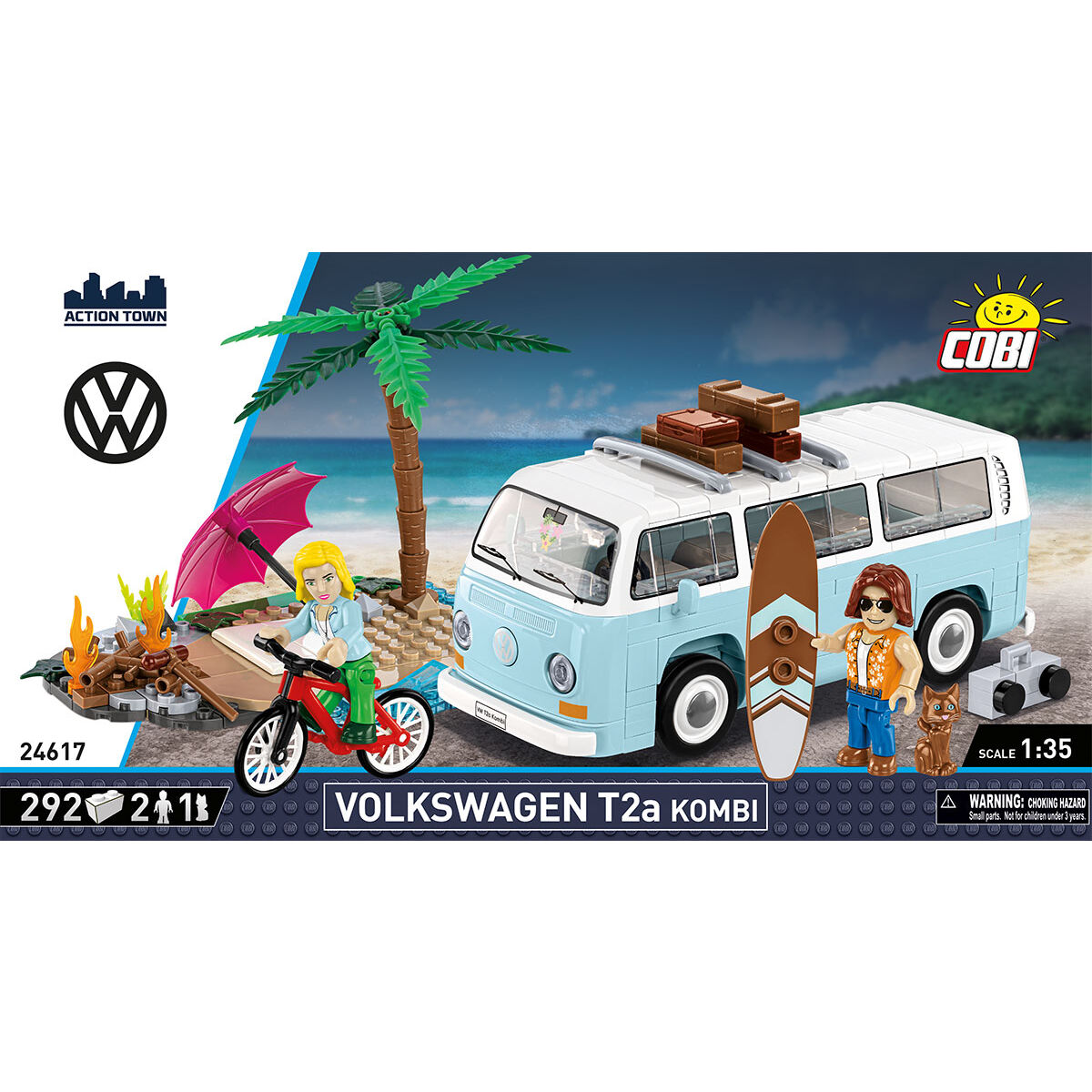 COBI 24617 - VW T2A KOMBI SCALE 1:35 - Bild 3